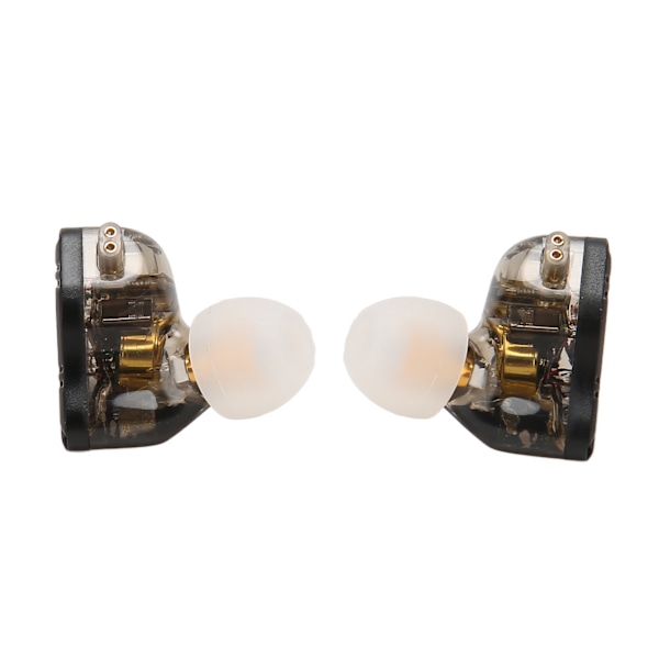 KZ ZS10 PRO X -langalliset kuulokkeet - 1DD 4BA hybridiajuri - HiFi - irrotettava hopeoitu 0,75 mm 2-pin-kaapeli