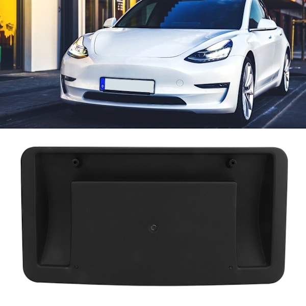 Forreste kofanger Nummerpladebeslag 1096829 00 G Nummerpladeholdermontering Udskiftning til Tesla Model 3 2017 til 2023