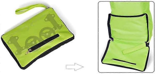 Sammenleggbar trillebag Sammenleggbar handlepose med hjul Vogn Gjenbrukbare handleposer