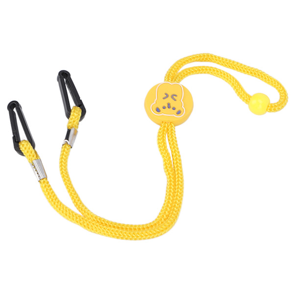 Öronrem Nylon Seriefigur Mönster Lätt Justerbar Munskydd Fixering RepGul