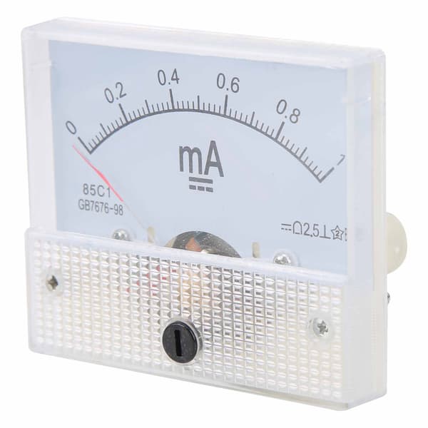 85C1 DC 0~1MA Pekar DC Amperemeter Strömmätare Pekar DC Amperemeter
