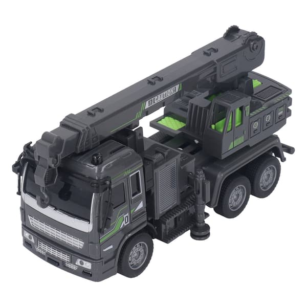 1:32 RC kran hög simulering rörlig led fjärrkontroll kranmodell med ljus flickor pojkar present