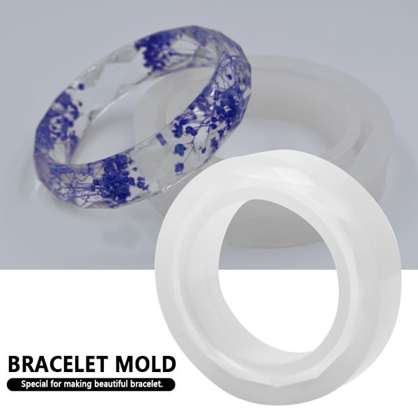 Armband form diamantformad ytharts form för gör-det-själv smycken