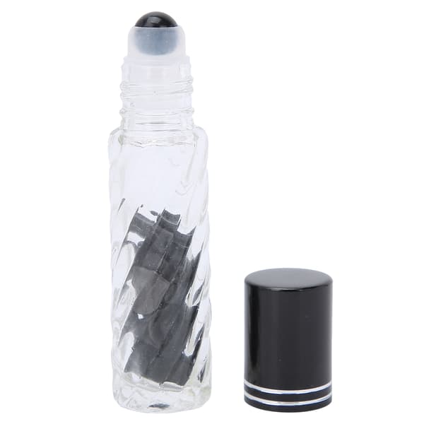 Eterisk olja Rollerflaska Resa Bärbar Roll on Flaskor Tillbehör för Hälsovård 10ml Obsidianboll