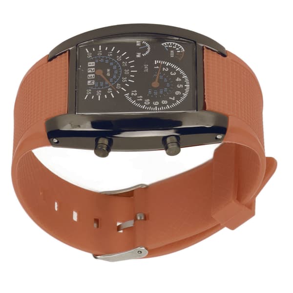 LED Elektronisk Ur Klassiske Digitale Ure Justerbar Racing Dashboard Armbåndsur Kaffebælte