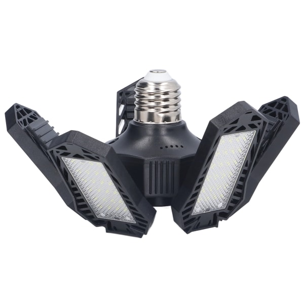 LED-garagelys Foldegarage-loftslys E27 20W 1500LM 5-fløjet lagerværkstedslys 85‑265V