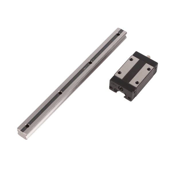 Linjär styrningsskena Linjärlager Slider Kit Kullager Stålblock för 3D-skrivare och CNC-delar 200mm