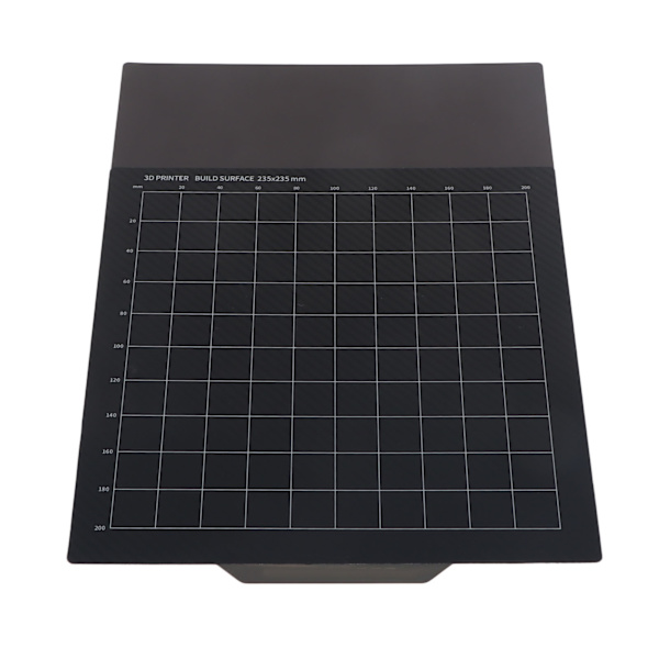 PEI-ark med dubbelsidig flexibel stålplatta för 3D-skrivare 235x235mm / 9,25x9,25in