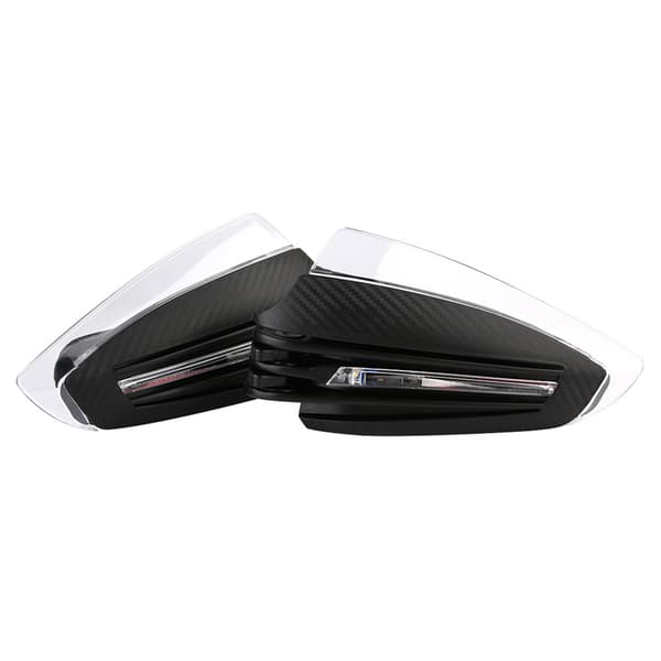2st 7/8\" Universal Motorcykel Handskydd LED Blinkers DRL Indikator Skydd
