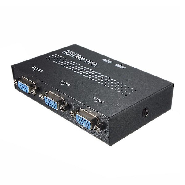 2 I 1 Ud Vga 2 Porte A Monitor To Kilder Manuel Switch Splitter