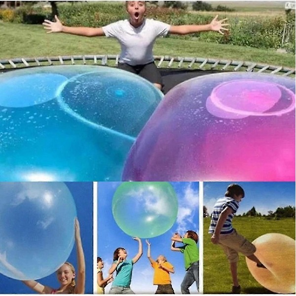 Vattenbubbelbollar Leksaker För Vuxna Barn, Nya Klämleksaker Elastisk Dekompression Och Stretch Stress Relief Leksak, Uppblåsbara Bollar Juni 6.15 Rosa - S