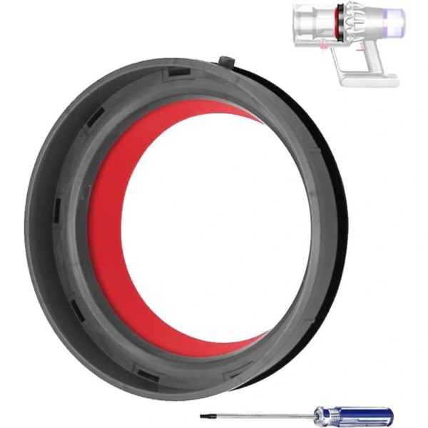 Passer til Dyson V11 pakning, Dyson V15 erstatning fast tetning, Dyson V11 V15 Sv14 Sv15 Sv22 støvsuger kl fast støvbeholder topptetning.