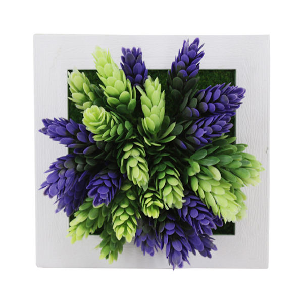 3D Stereo Veggmontert Simulering Plante Fotoramme Blomsterrammer Dekorasjon 30A