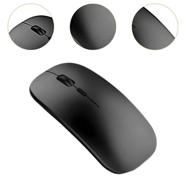 Bærbar computermus Genopladelige gaver Tilbehør til PC bærbar desktop--