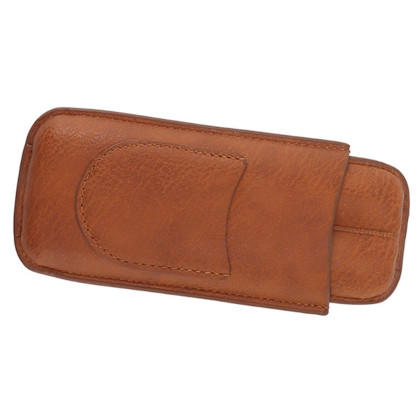 Cigar Carrying Case Portable Leather Small Cigar Humidor Case Holder för födelsedagspresent