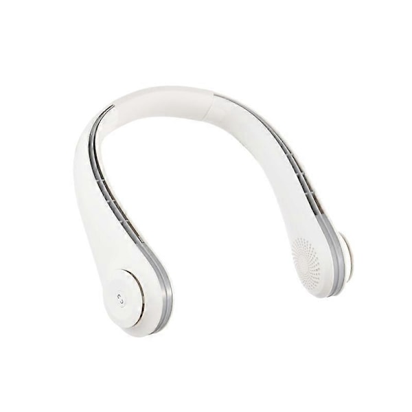 Roikkuva lehtivapaa kaulatuuletin, USB ladattava handsfree-tuuletin, sopii sisä- ja ulkokäyttöön.