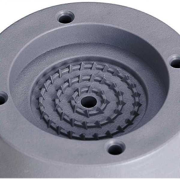 4 stk. Antivibrasjonsputer Antivibrasjonspute Universal Vaskemaskin Føtter Stabilisator Pede