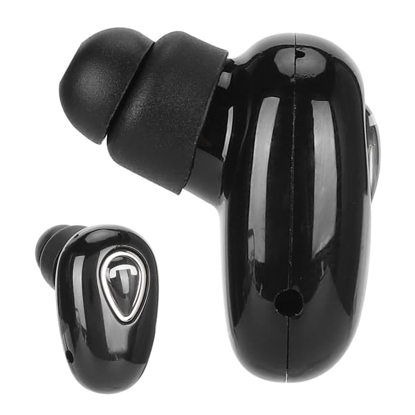 YX01 Bärbart Bluetooth-headset hörlurar exklusive laddningsbox Subwoofer HD-samtal Svart