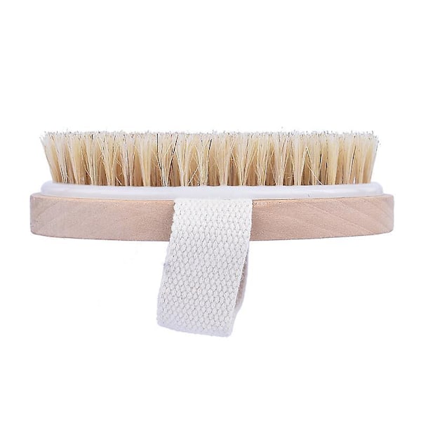 Bambubodyborstar Set - 5-pack, våt och torr borstning, celluliter och lymfatisk, mjuka och styva borst