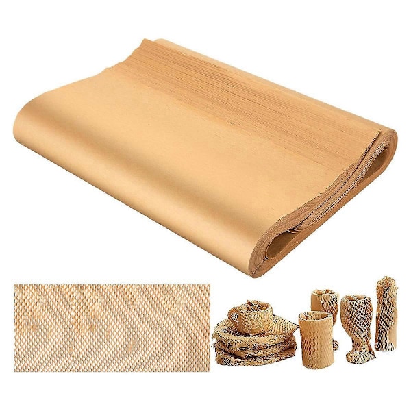 Honeycomb Packpapper Ark med 1,6X Töjbarhet för Frakt