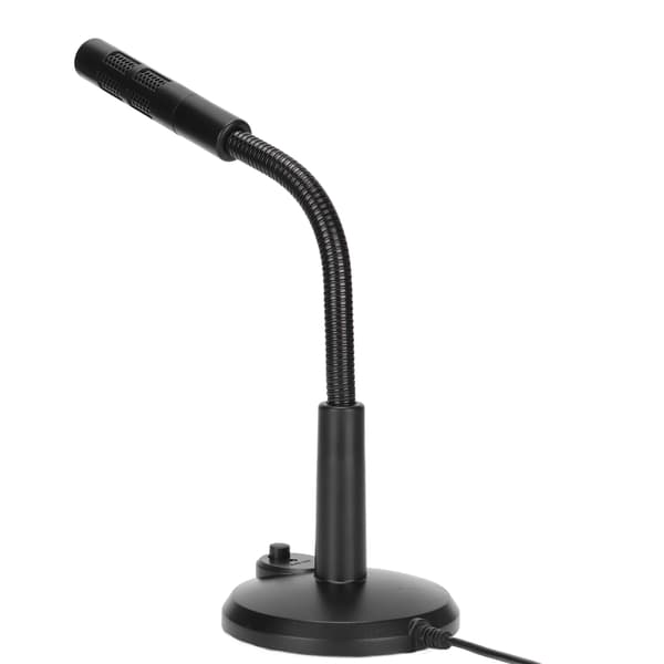 USB-bordsmikrofon Plug and Play rundstrålande mikrofon med mute-knapp för PS4-dator PC Laptop