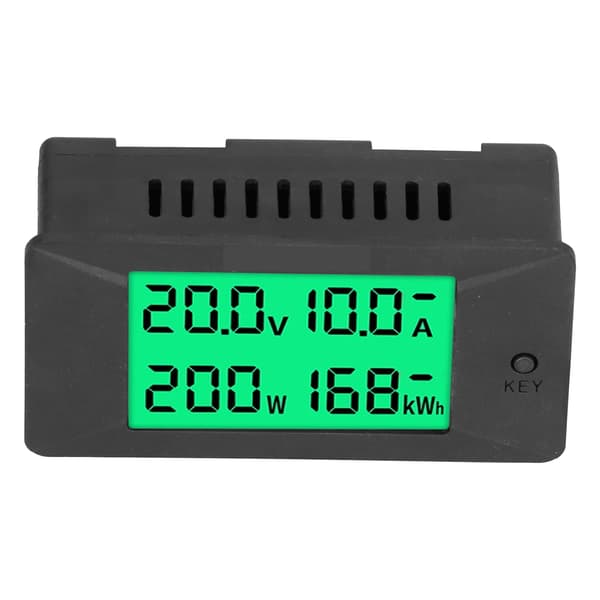 Energimåler LCD Digital Display Spænding Strøm Indikator Voltmeter DC 5‑12V PZEM‑025