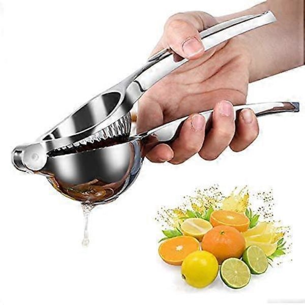 Manuell citronpress - Manuella citruspressar, Press Hand Lime Citrus Fruktpress, Säker Snabb och Effektiv Pressning, Superlätt att Rengöra