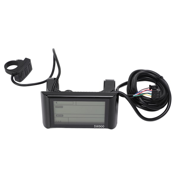 Elektrisk cykel SW900 display med 36V 48V stik - Holdbar elektrisk cykel LCD display