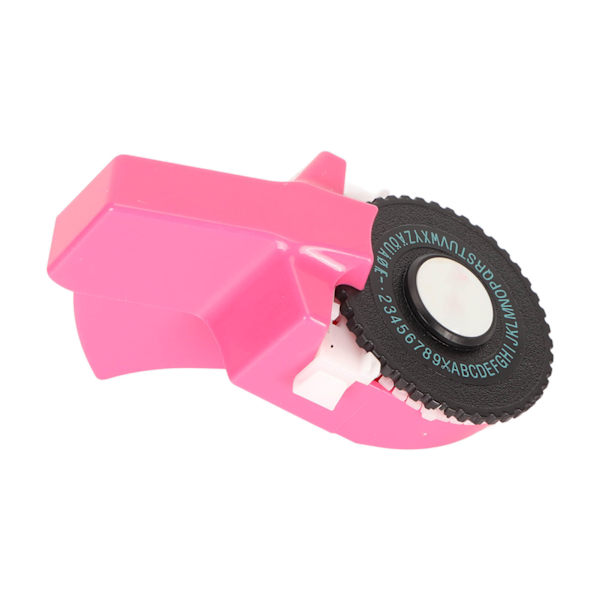 Kohokuviointitarratulostin Pieni kannettava ergonominen muotoilu käsikäyttöinen kädessä pidettävä tarratulostin scrapbookingiin tee-se-itse