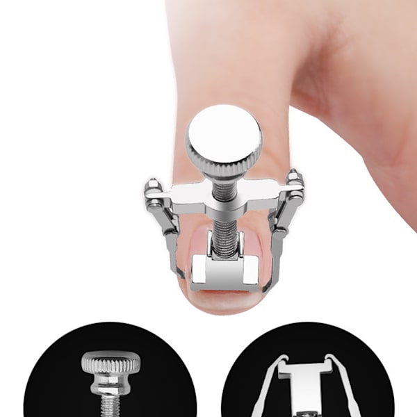 7 st professionell tånagelklippare set för inåtväxande tjock nagel rostfritt stål inåtväxande tånagel kit