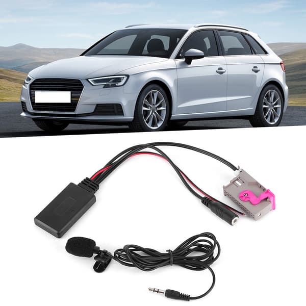 32-Pin Bluetooth AUX Adapter Portabel Bilstereo Ljudkabelkontakt Passar A3 A4 A6 A8 TT
