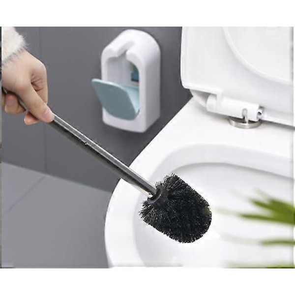 Ruusu WC-harja, seinään asennettava irrotettava WC-harjateline huoneen siivoukseen, koristeellinen moderni muotoilu