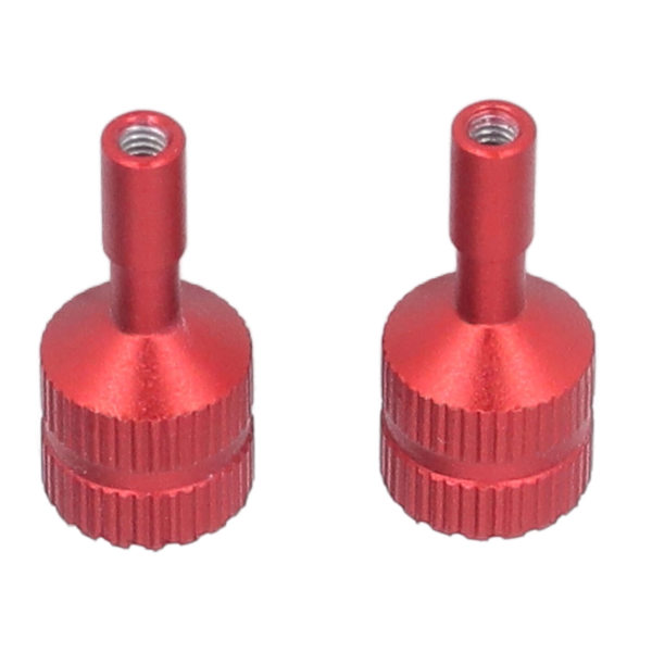 2 stk. RC joystick i aluminiumlegering, aftagelig fjernbetjening, tommelfingerrocker til Mini3 Pro, rød