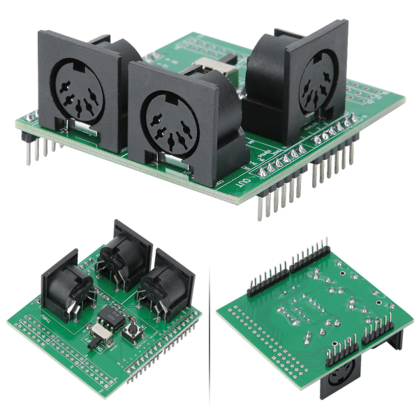 MIDI Shield Breakout Board for Arduino Digital R3 AVI PIC Interface Adapter