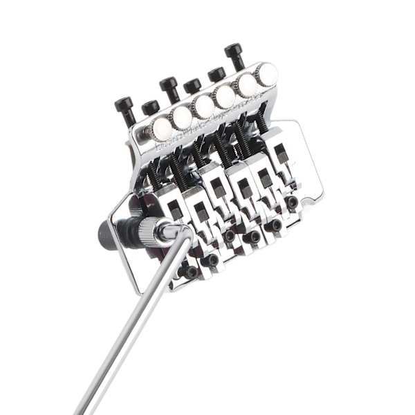 Tremolo Bridge System Double Rocking Spring Stabilizer Device for Electric GuitarSilver