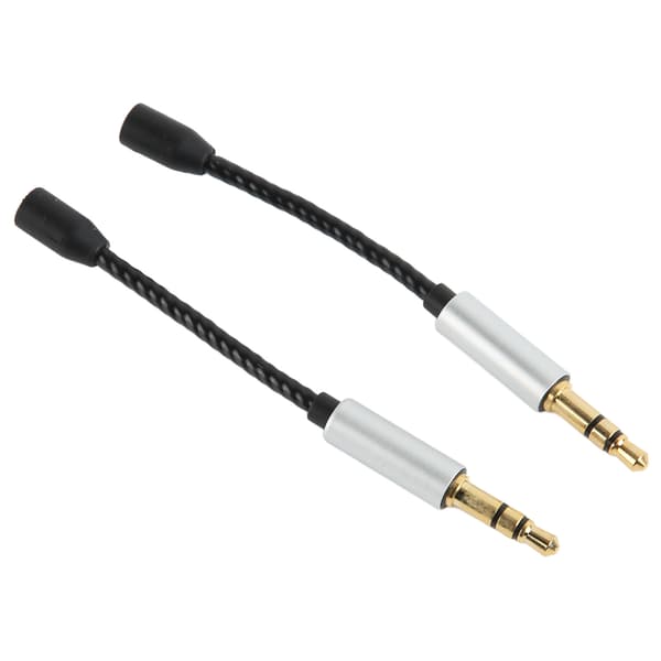 MMCX til 3,5 mm adapterkabel Forgyldt interface OFC Core tabsfri lyd MMCX hun til 3,5 mm han kabel