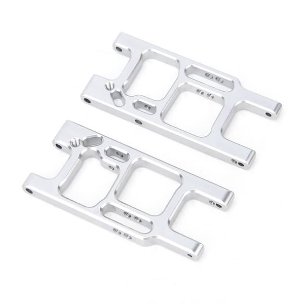 1/14 Aluminiumslegering Bageste Svingarmssæt til RC Køretøjsmodel Legetøj Praktisk Tilbehør (Titanium)