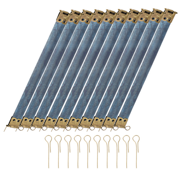 10 st plånbok flex ram retro intern metall DIY myntväska sömnad handgjorda tillbehör