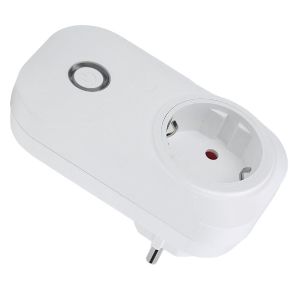 WiFi Smart Socket Mobiltelefon APP Fjernbetjening Timerudtag til hjemmet 90-250VEU stik