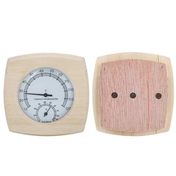 Tre Termohygrometer Termometer Hygrometer for Badstue Bad Tilbehør