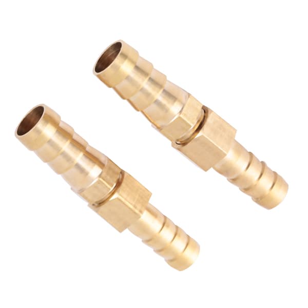 Mässingskoppling Slangnippel Reducerande Plug Connector (8mm-10mm 2 st)