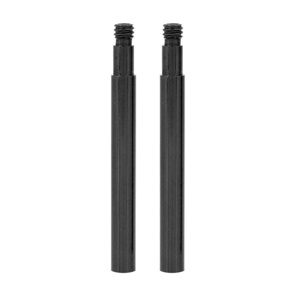 2st 60 mm Cykel Presta Valve Extender Inner däckventilförlängning (svart)