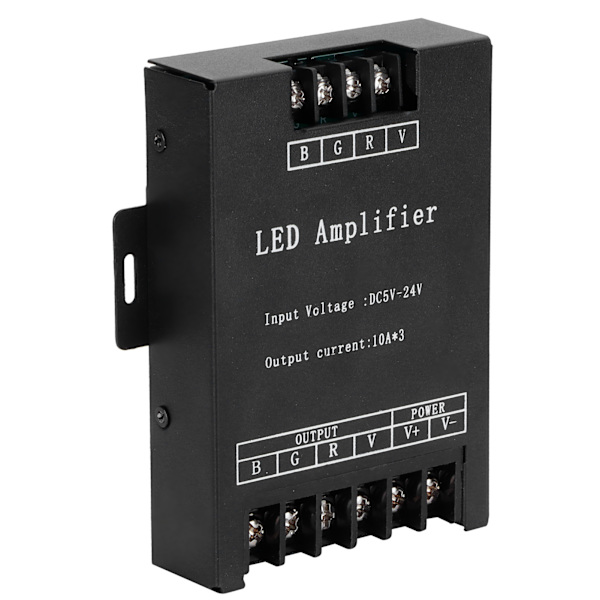 LED-signalförstärkare RGB-ljusremsa Strömstyrenhet Repeatermodul DC5-24V