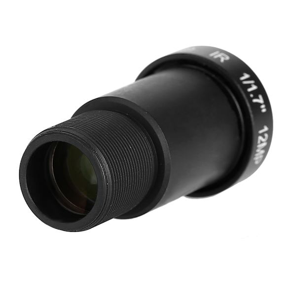 8 mm fast brännpunkt 12 MP UHD F1.8 M12x0.5 kortobjektiv Smart övervakningskamera ersättningsdelar