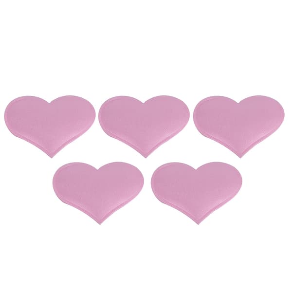 DIY Hjerteformet Bryllup Valentinsdekorasjon Jubileumsfestutstyr (3,2 cm Rosa 500 stk Pose)