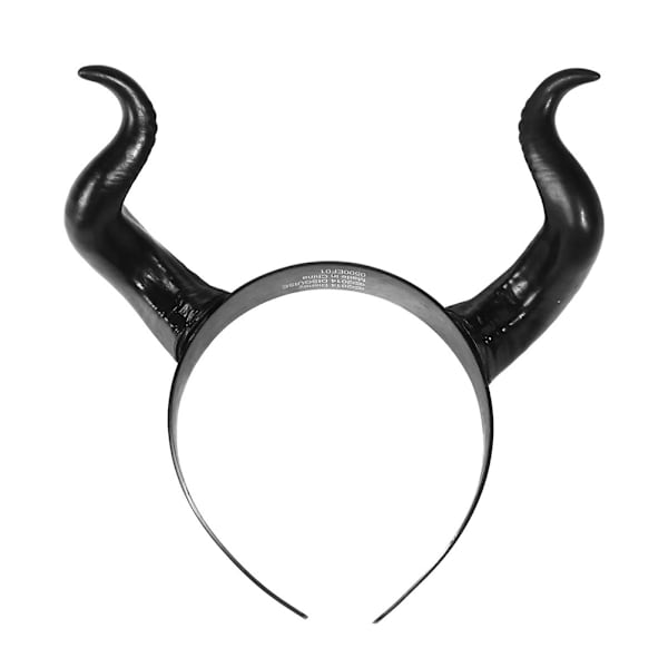 Halloween Horn Pannebånd Cosplay Ox Bull Hair Band for Party Dress Up Festival Fotorekvisitter Animal Headpiece Maskerade