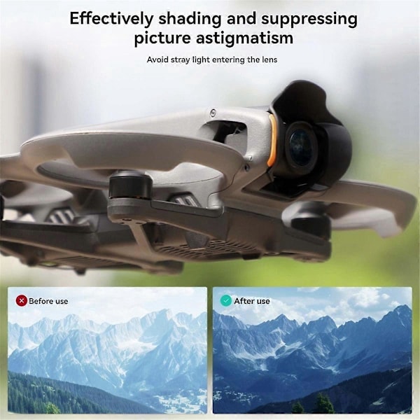 för AVATA 2 Linsskydd Gimbal Skydd Anti-Bländning