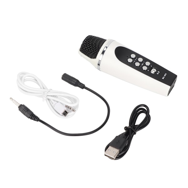 MC-093 Mini Universal Mikrofon Internet Celebrity Live Broadcast Voice Changer Mikrofon til Mobiltelefon Computer