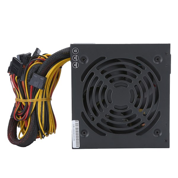 Computer strømforsyning til stationære computere, tilbehør, lydløs ventilator, manuelt justerbar 115/230V ATX 24‑PINEU-stik