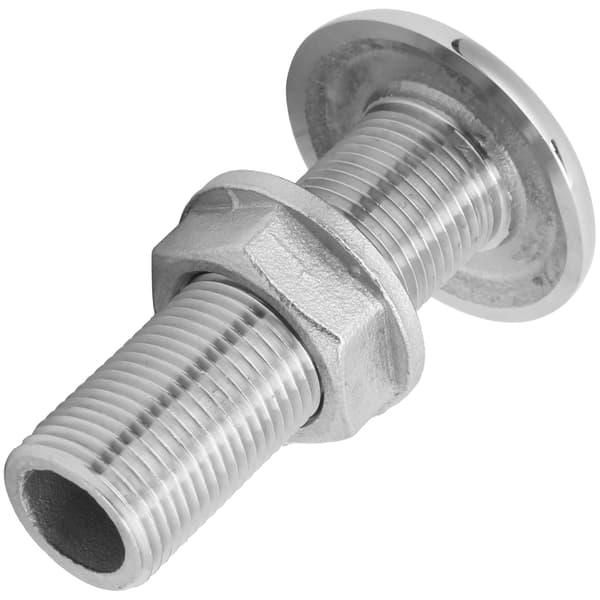 Gennemføringsfitting Stik Rustfrit Stål MJS022 Udløbsfuge til Både Yacht Slange 3/8in